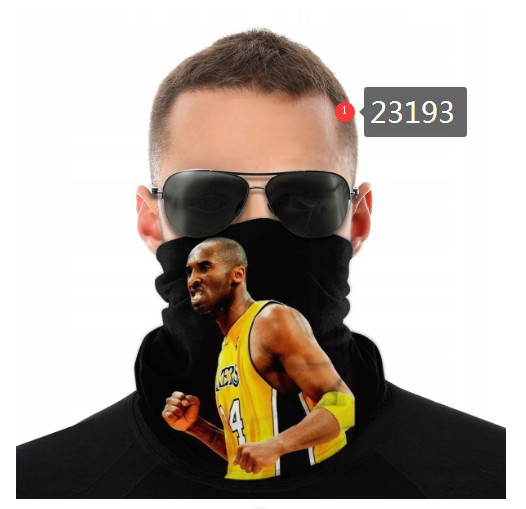 NBA 2021 Los Angeles Lakers #24 kobe bryant 23193 Dust mask with filter